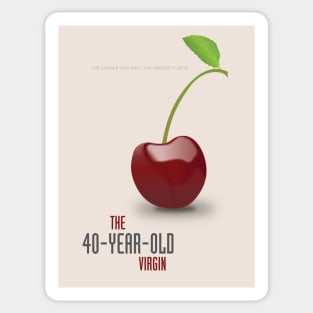 The 40-Year-Old Virgin - Alternative Movie Poster Sticker